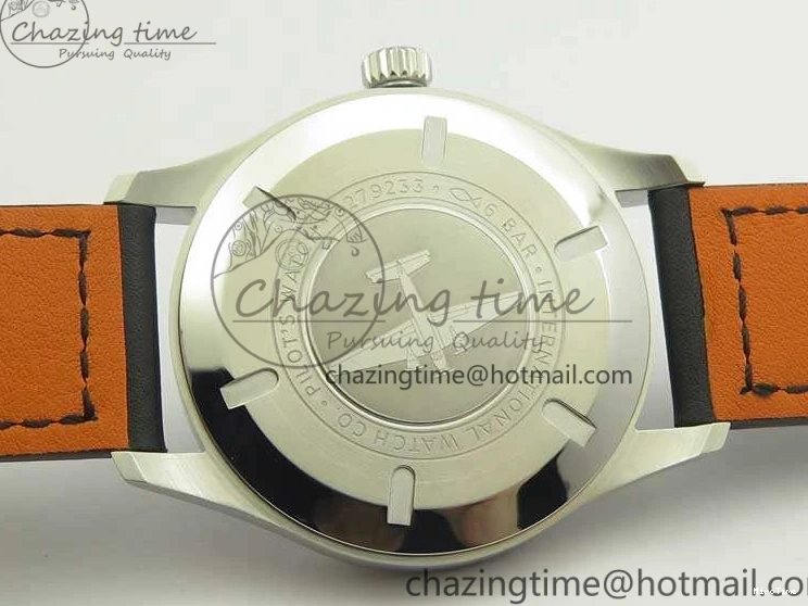 MIROTIME 0326 Efficient Mark XVIII Le Petit Prince IW327001 SS MKS 1:1 Best Edition White Dial On Leather Strap MIYOTA9015 V 7220